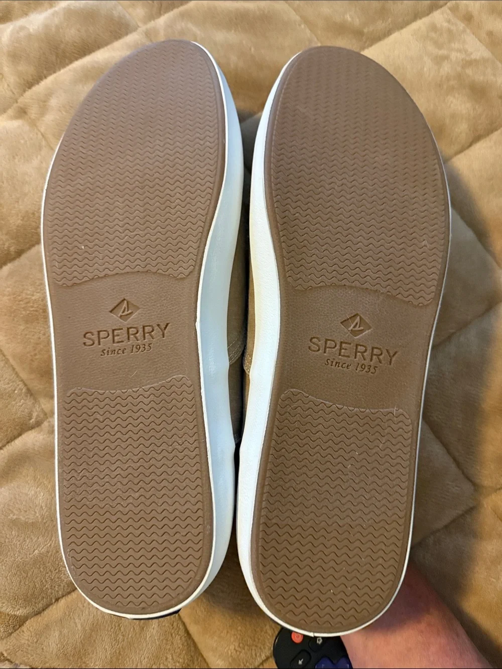 Sperry canvas silhouette profile