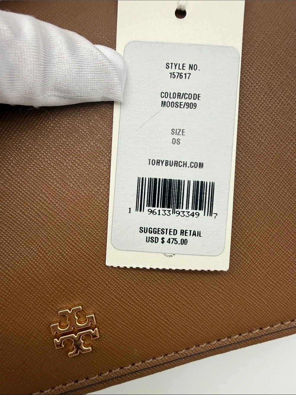 Tory Burch center stopping