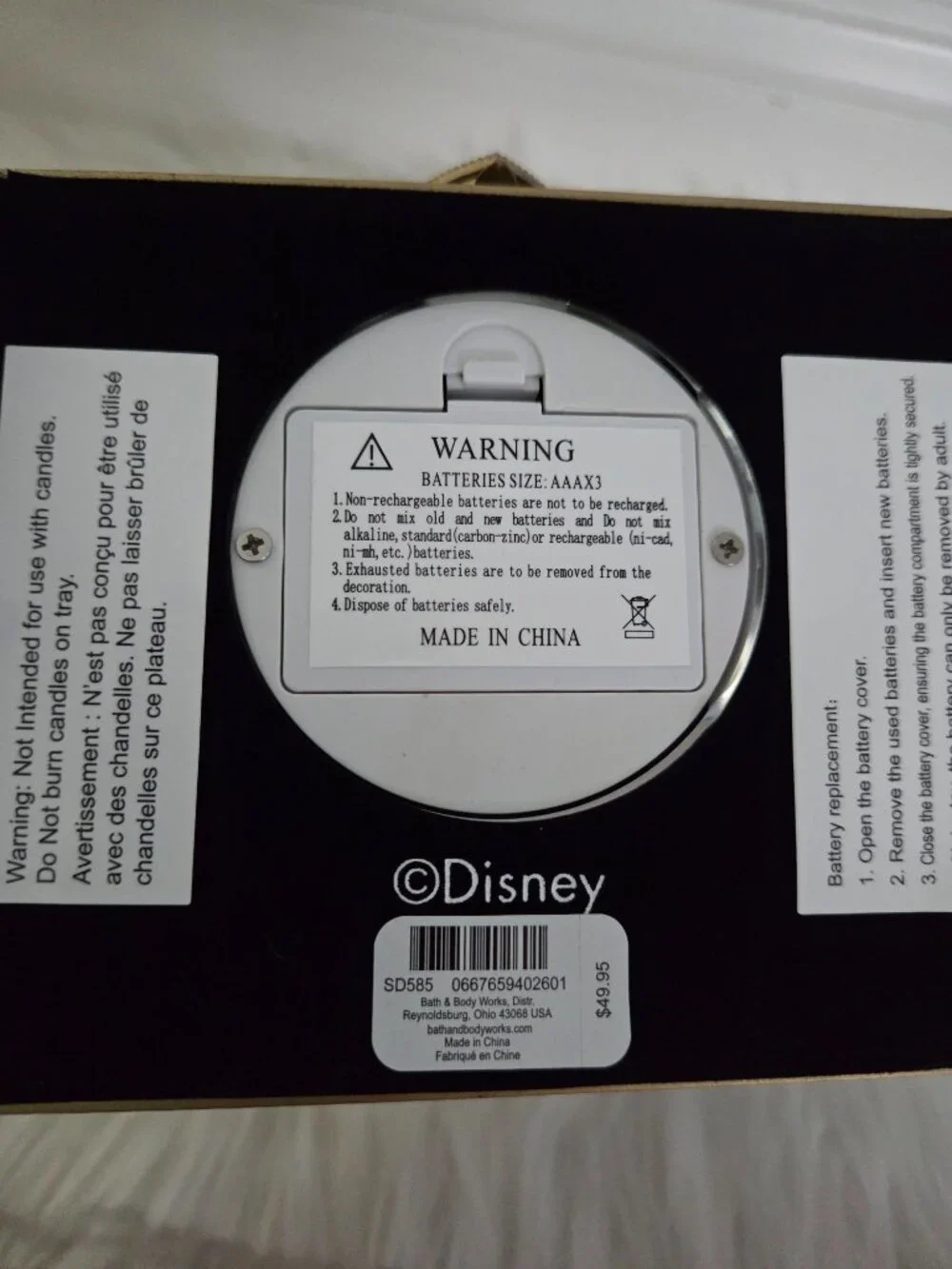 Bath & Body Works uses disney not