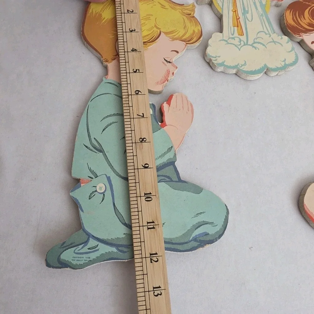 Dolly Toy piece praying nostalgic