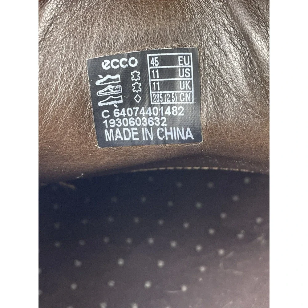 Ecco polished leather