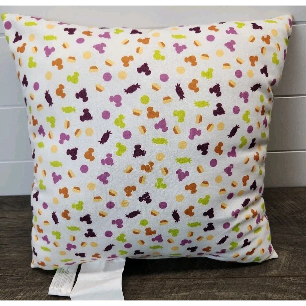 Disney embroidered mouse pillow