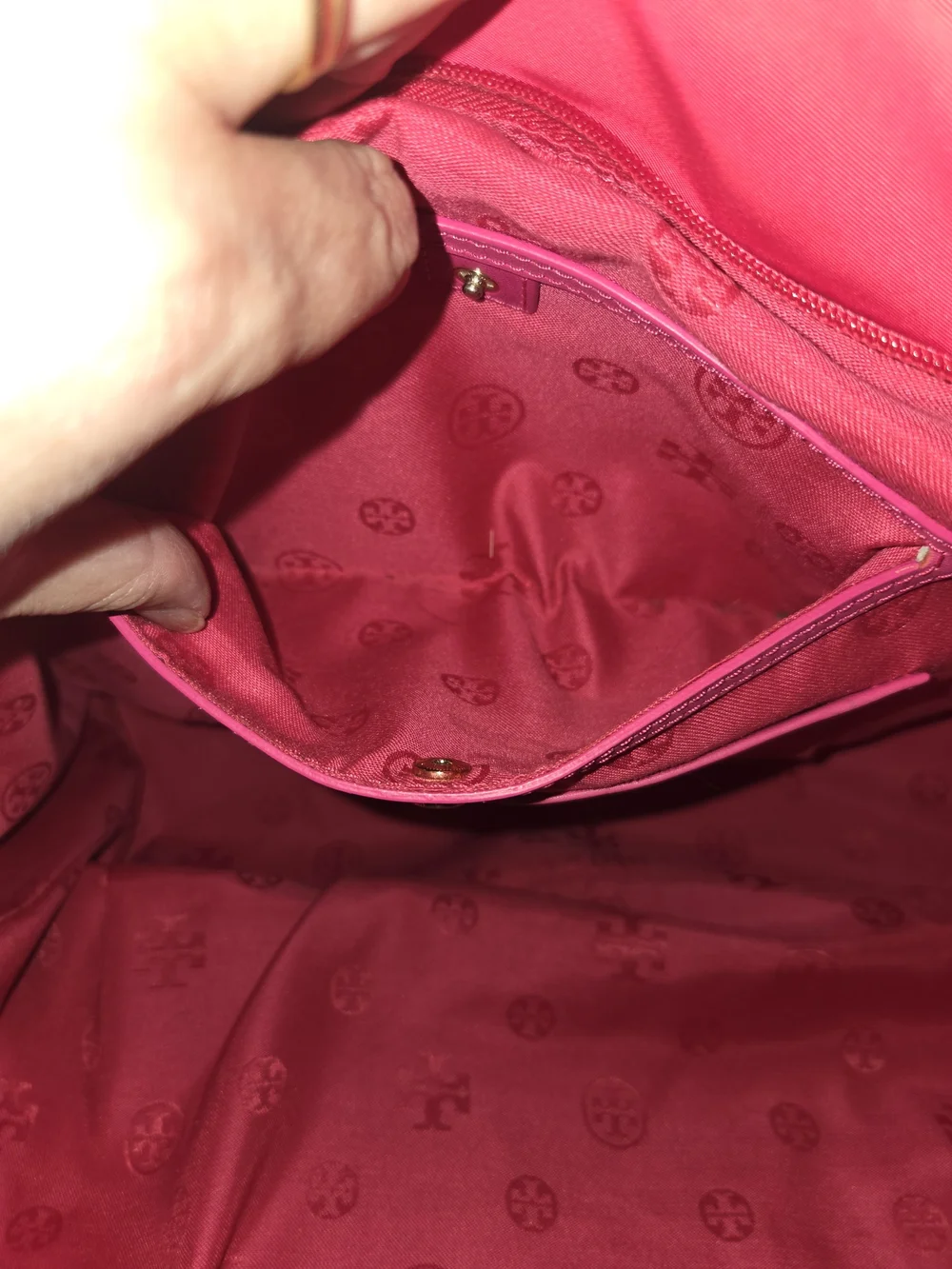 Tory Burch spacious quilted