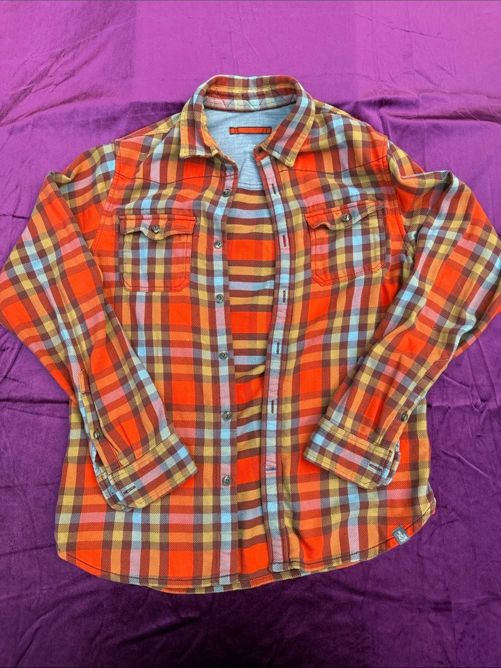 the north face m flannel