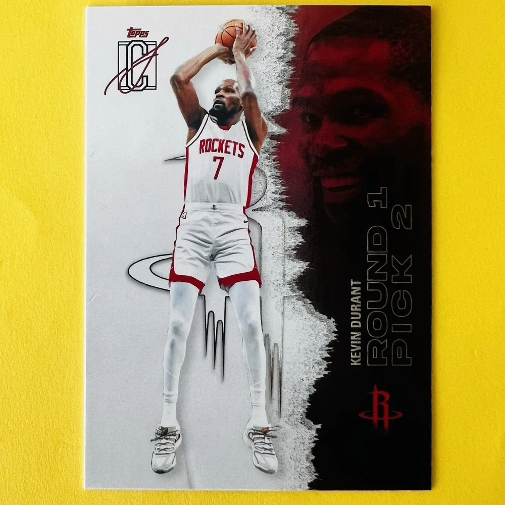 2025-26 Topps Signature Class Round 1 Pick 2 Kevin Durant #57 Rockets