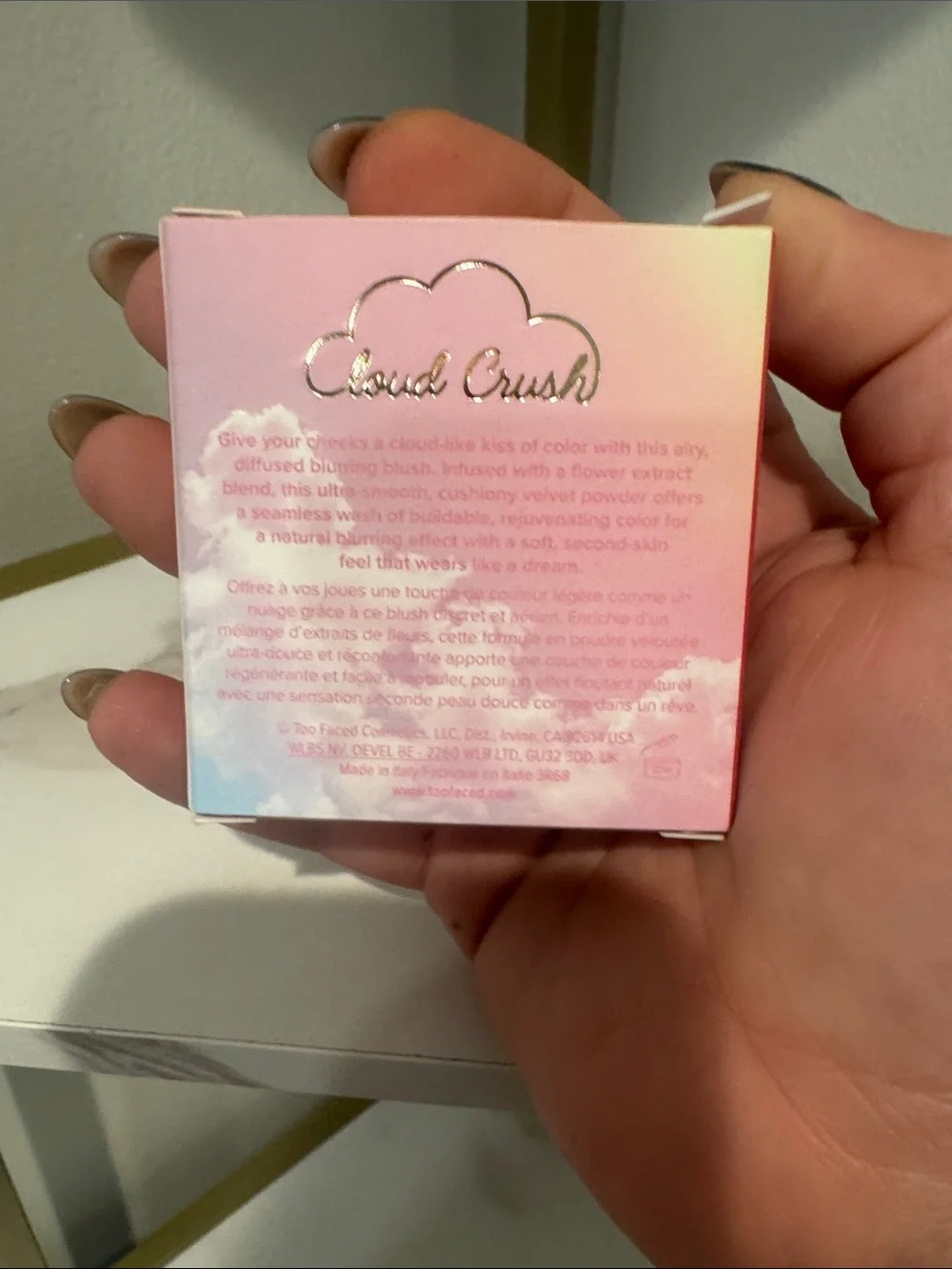 Too Faced cloud blush