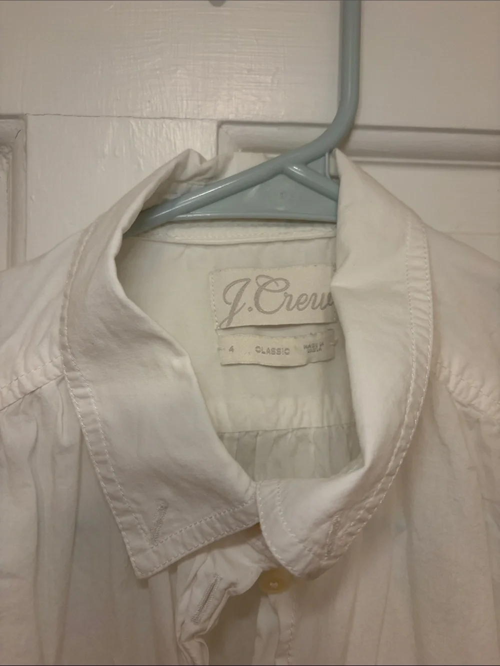 J. Crew lightweight white