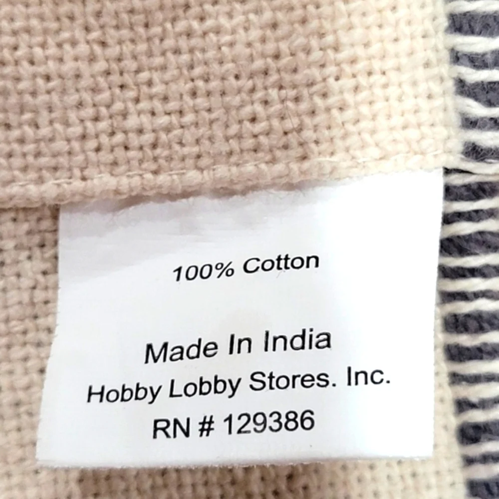 N/A 100% cotton