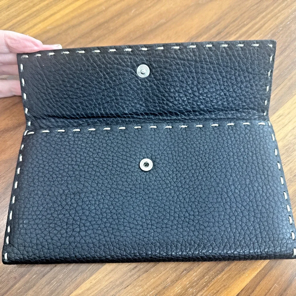 Fendi black wallet