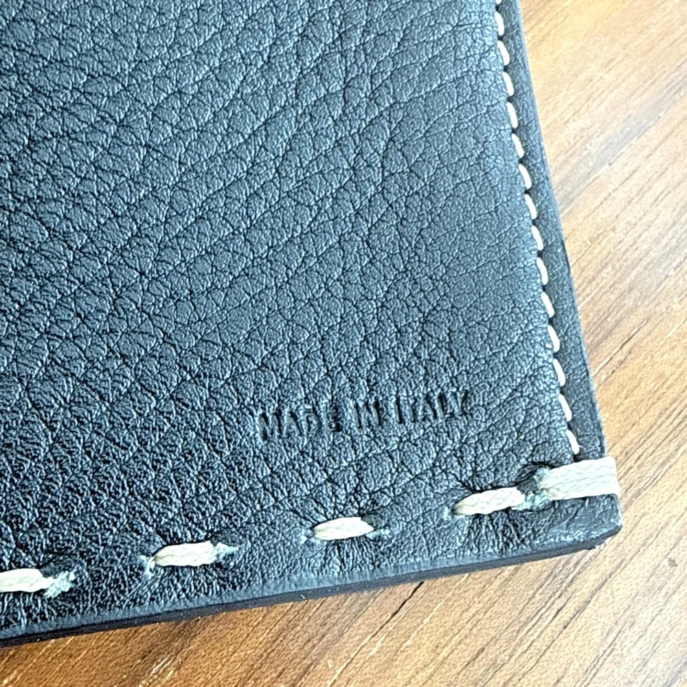 Fendi advantage leather wallet