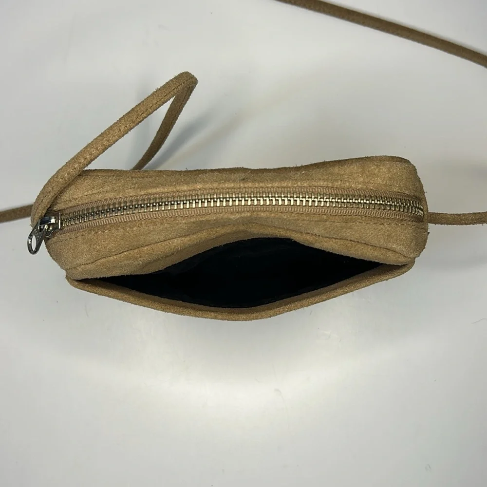 BAGGU interior purse suede
