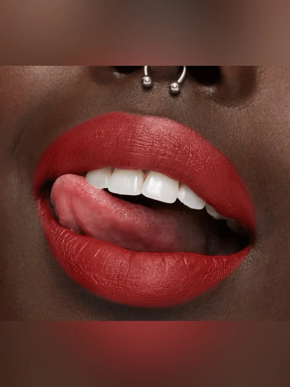 MAC Cosmetics red this