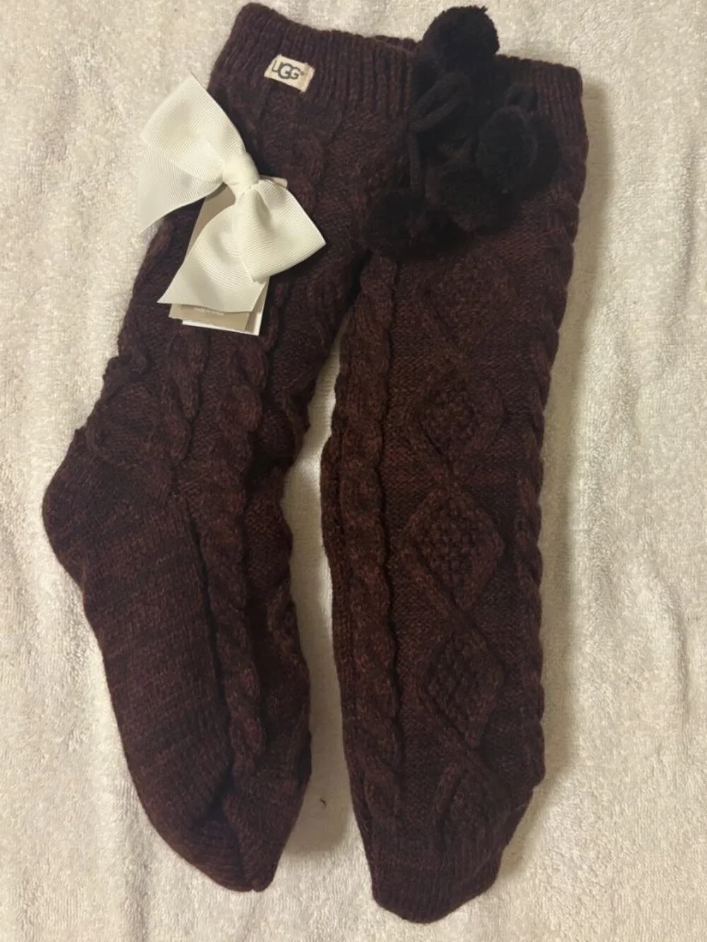 UGG slipper socks