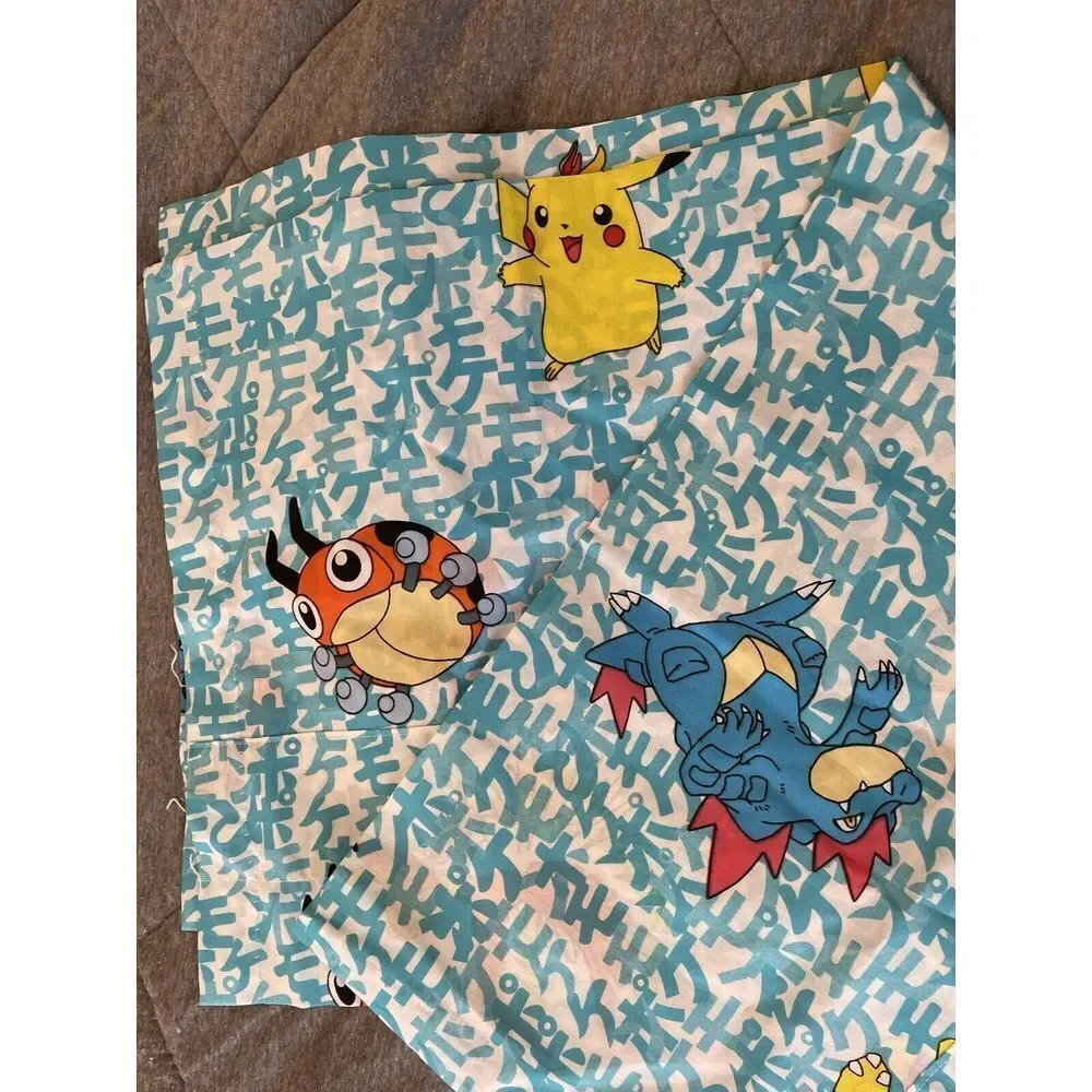 Nintendo Pokémon Pikachu Window Curtain‎ Valance 84x15