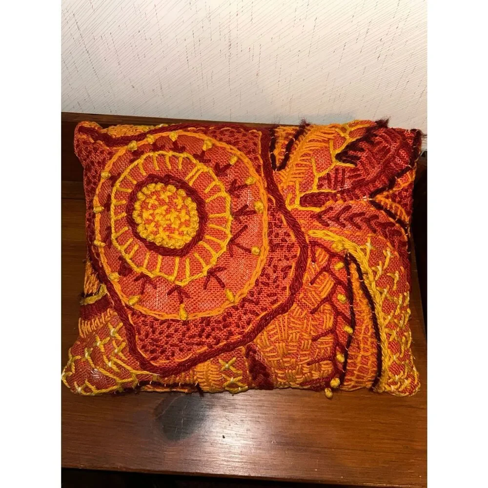 Handmade vintage embroidered
