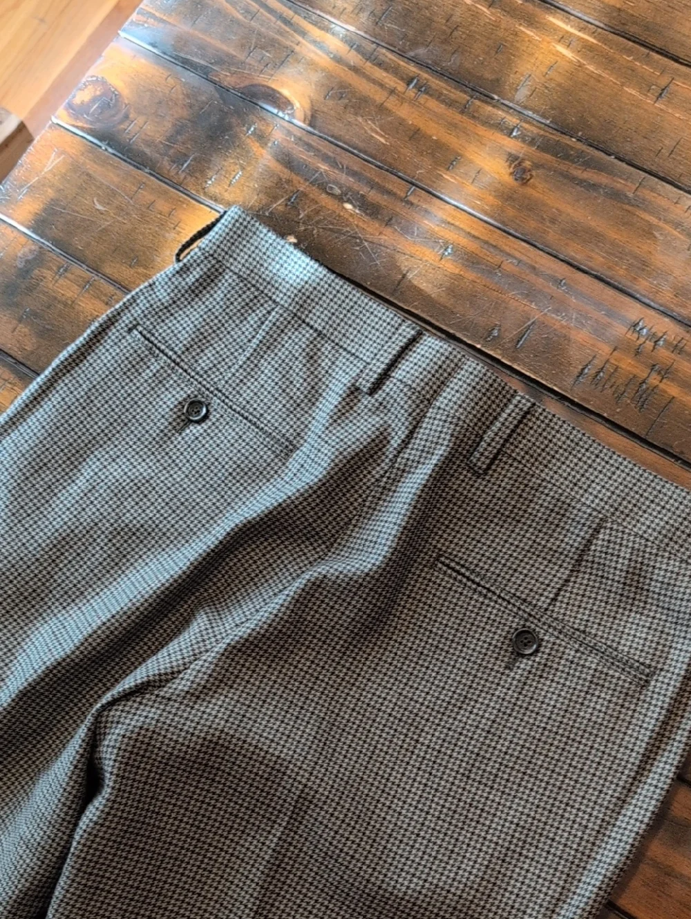 J. Crew opening waist inseam