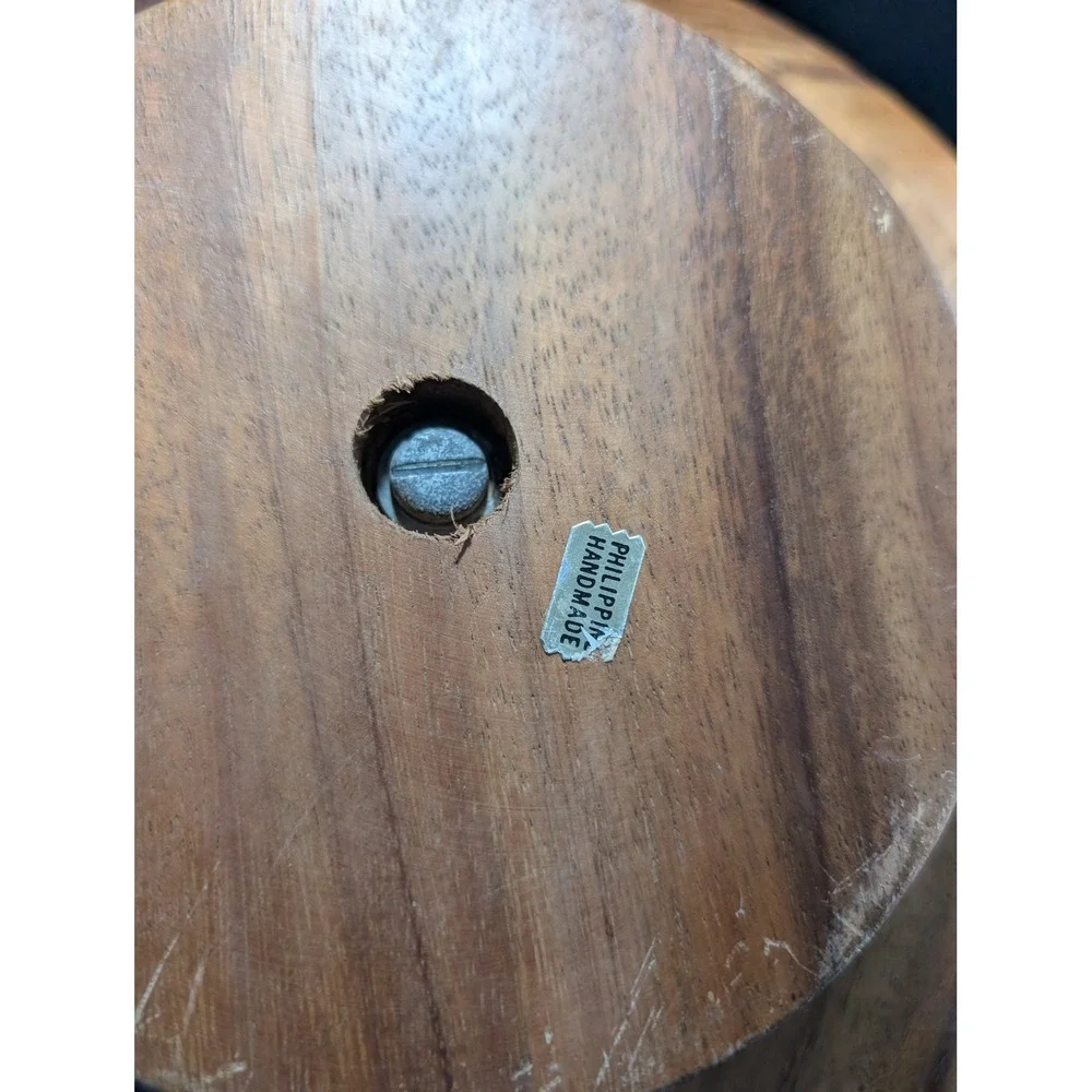Handmade vintage wooden