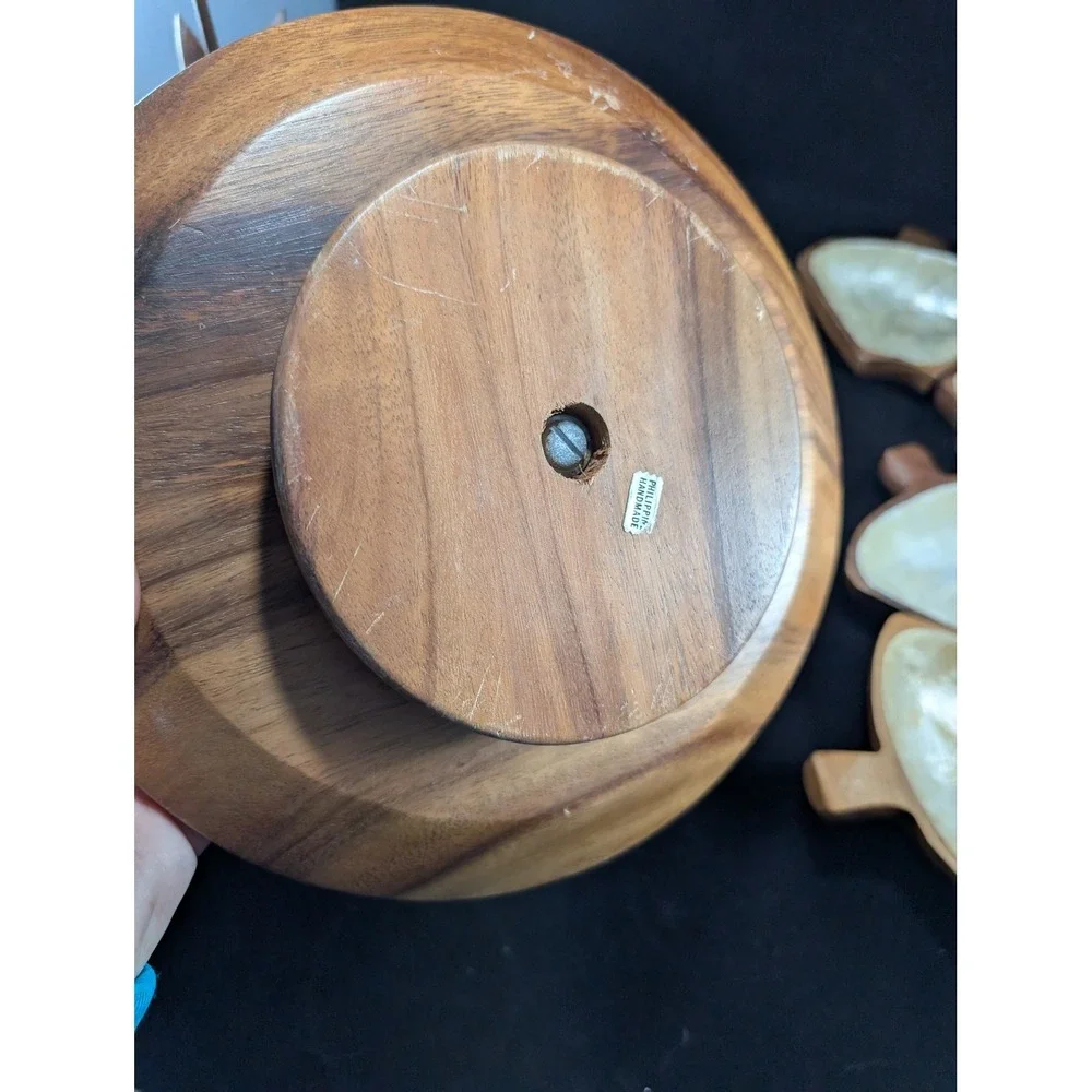 Handmade vintage wooden