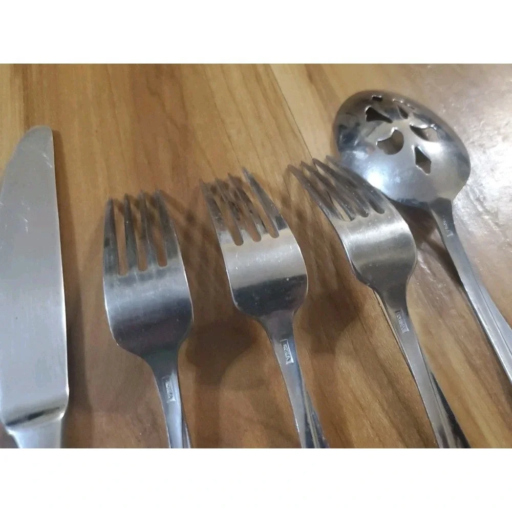 Pfaltzgraff stainless lot portrait