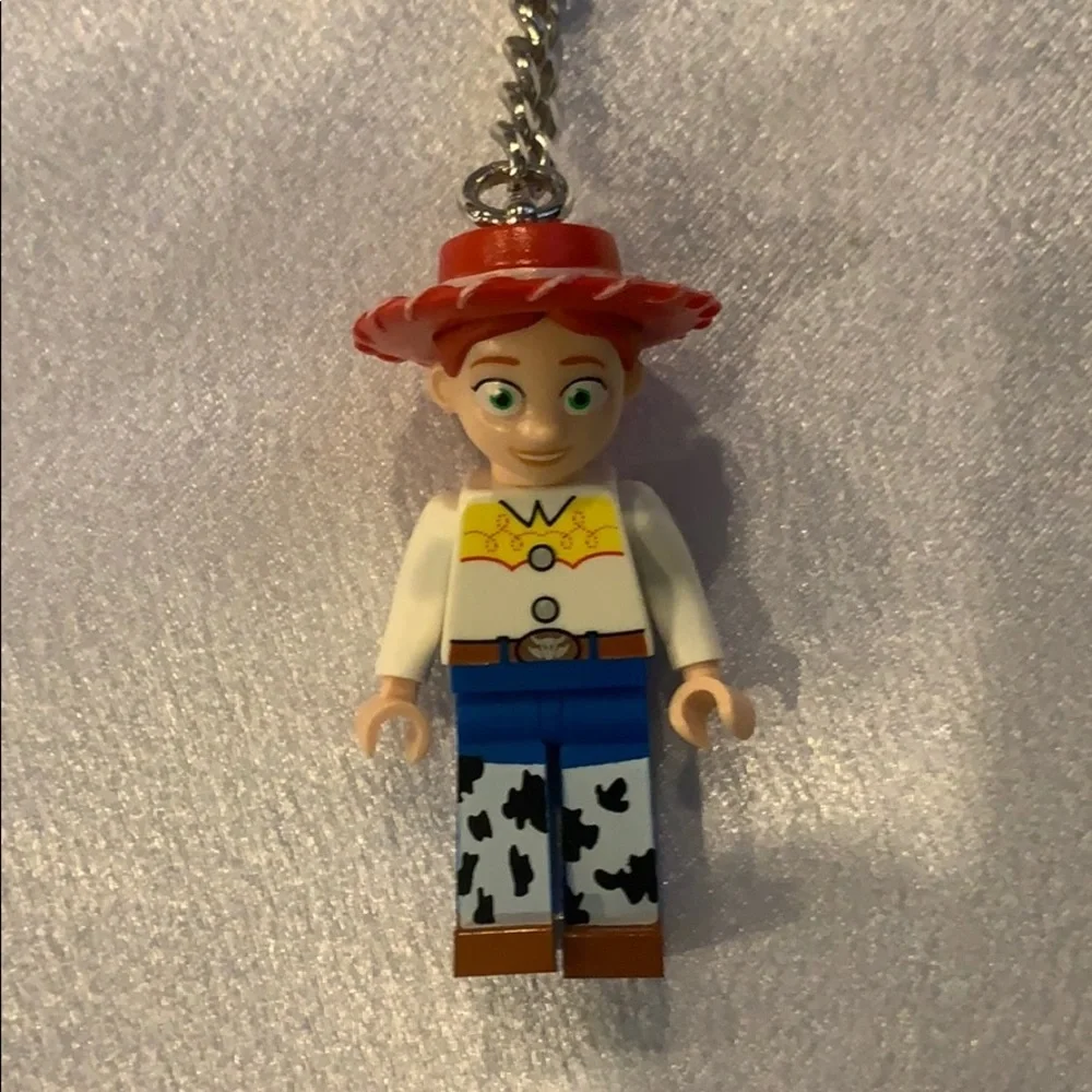 Jessie Toy Story LEGO keychain