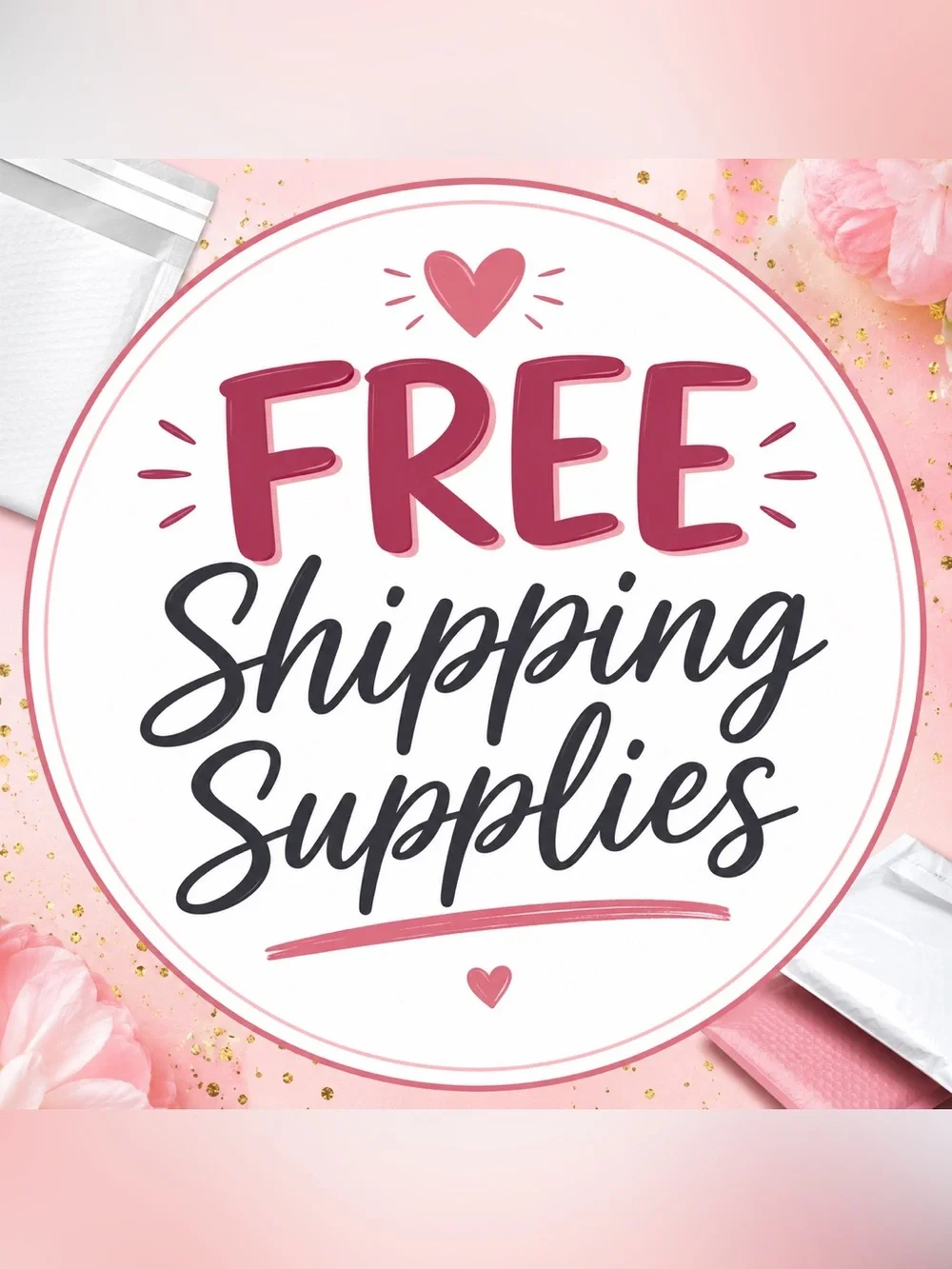 FREE Shipping Supplies. Please Read in Description