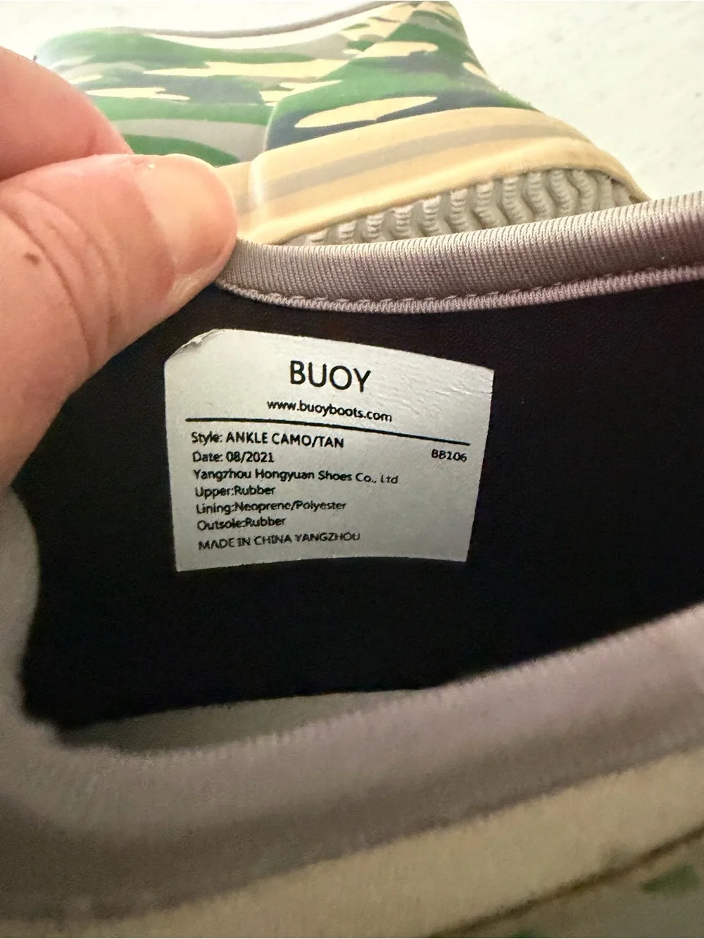 Buoy wear waterproof green