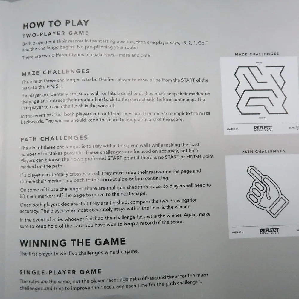 Professor Puzzle welcome pocket
