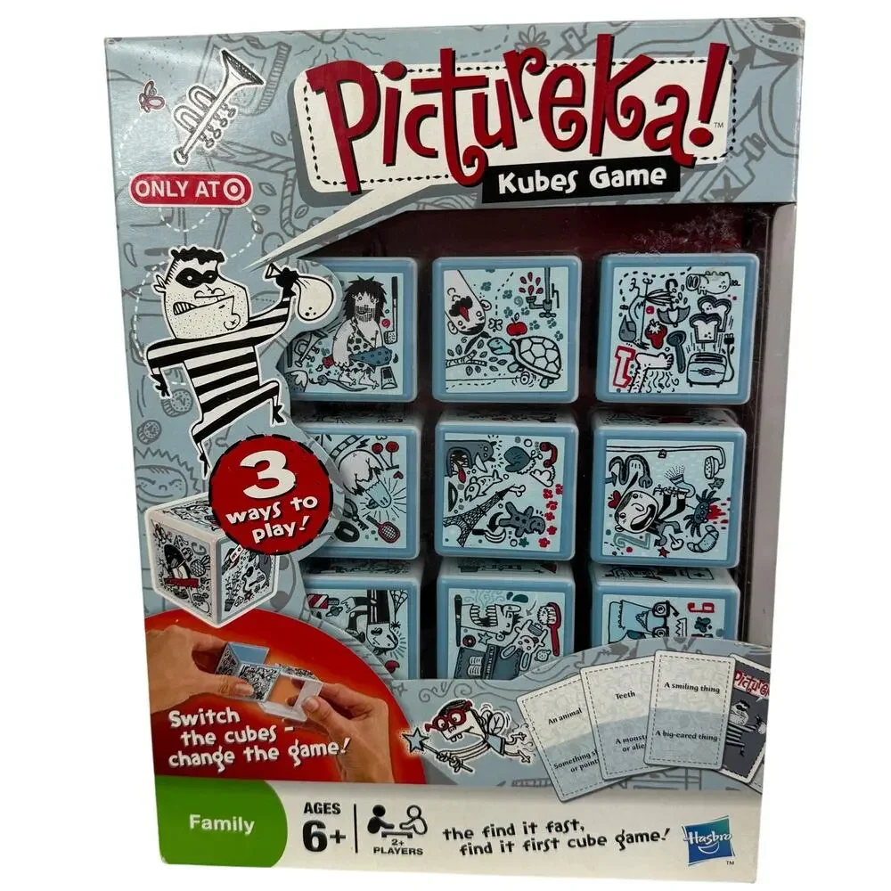 Pictureka! Kubes Game The Find‎ It Fast, Find It First Cube Game Ages 6+