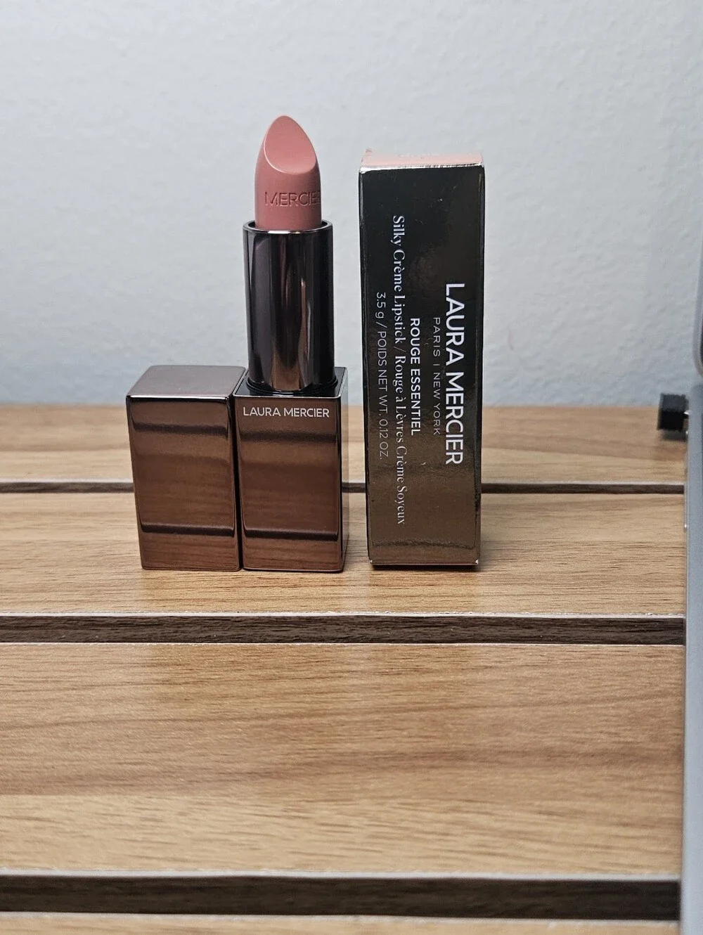 Laura Mercier Silky Crème Lipstick In Brun Pale 0.12oz