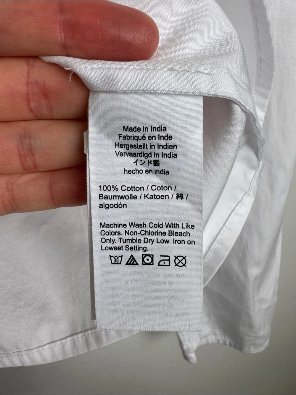 Madewell neck button