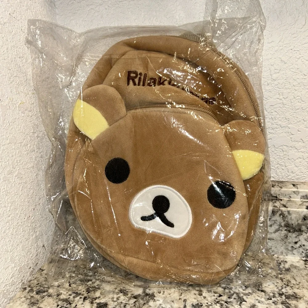 Rilakkuma Face Backpack Smaller‎ Size For Toddlers Brand New E3
