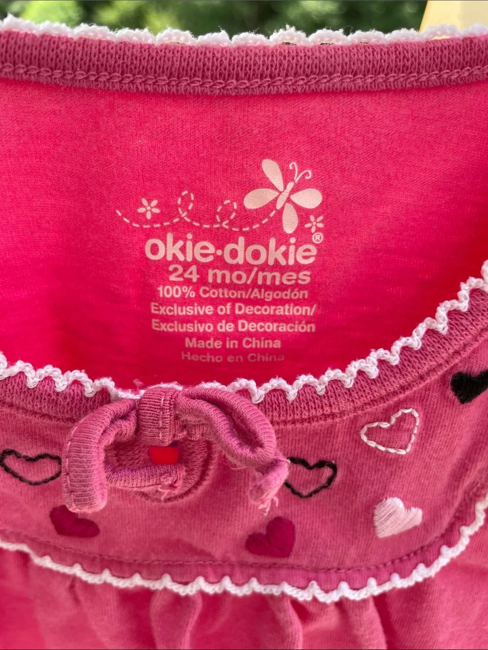 OshKosh Bgosh bright pink