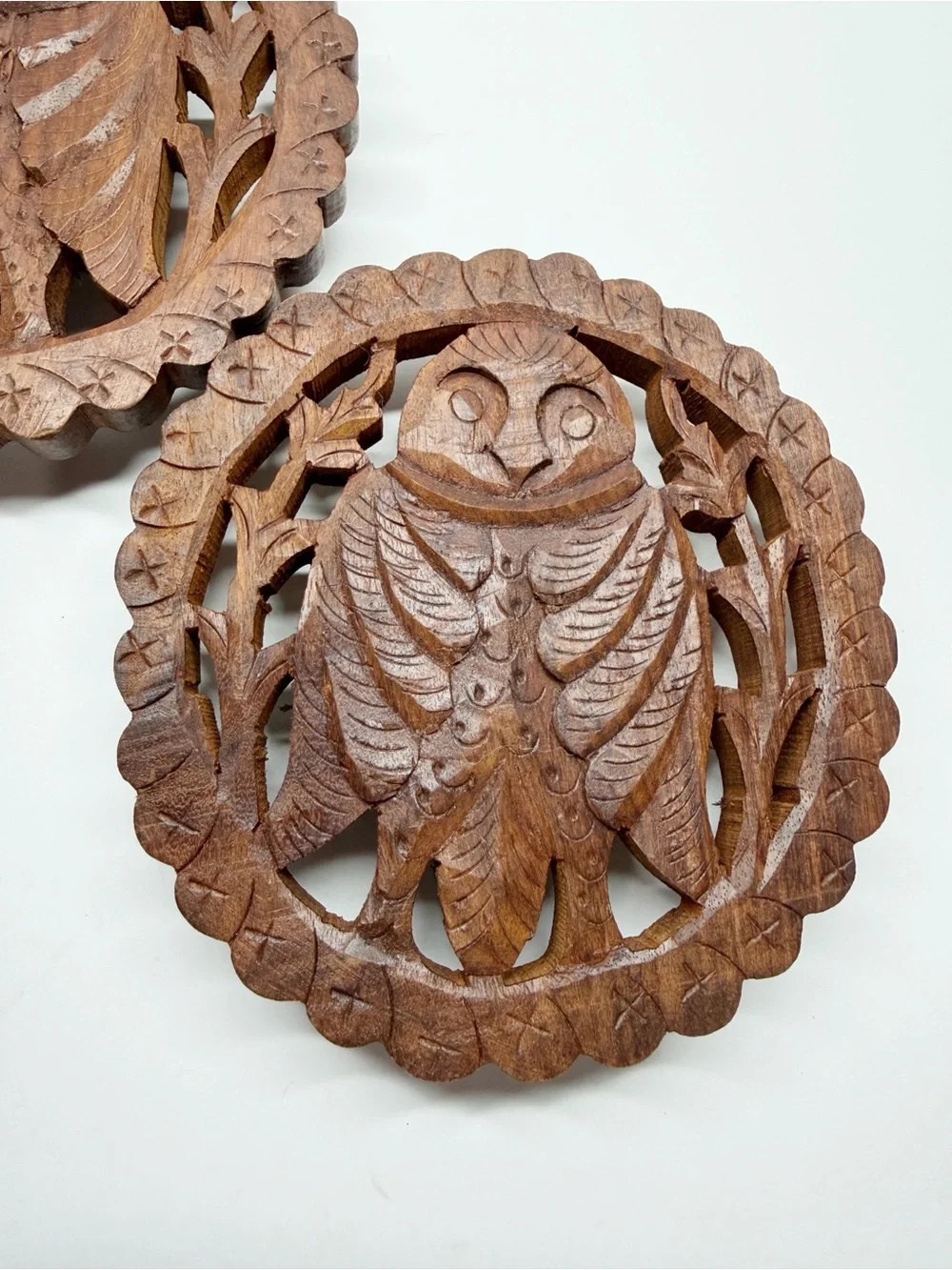 N/A carved wood