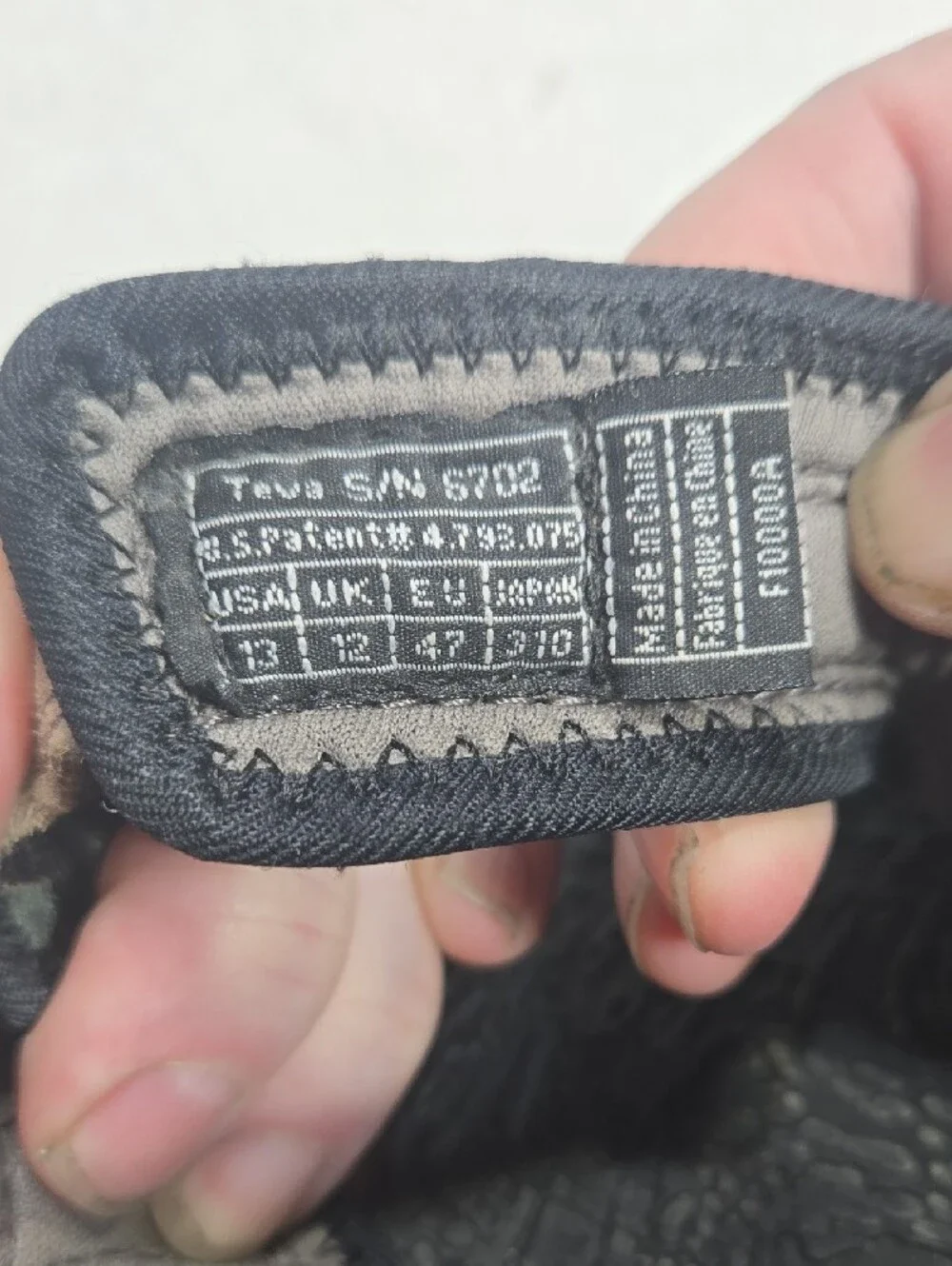 Teva adventures hook debris