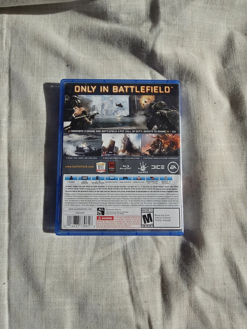 N/A authentic battlefield