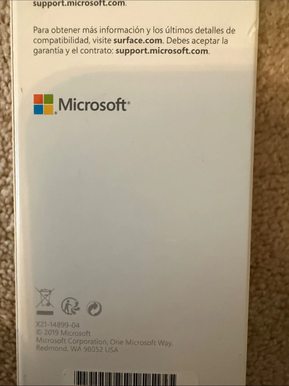 Microsoft surface power