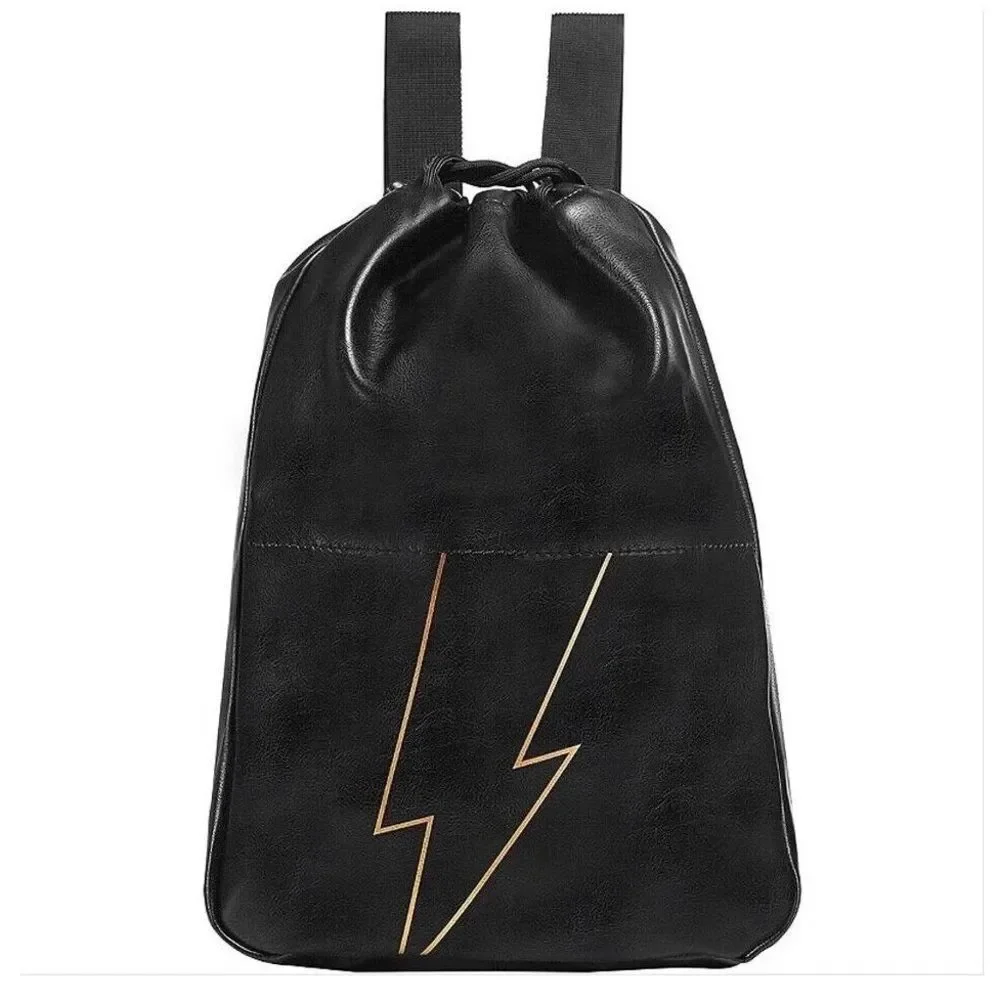 Carolina Herrera bad boy black backpack‎ rucksack Weekender gym bag black