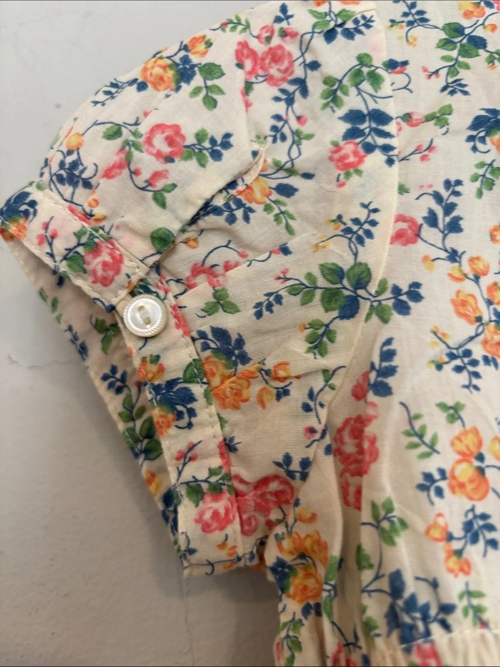 Ralph Lauren blouse base foliage