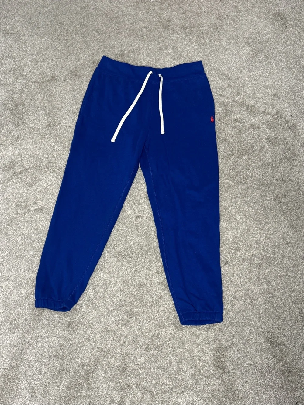 Ralph Lauren red embroidered white