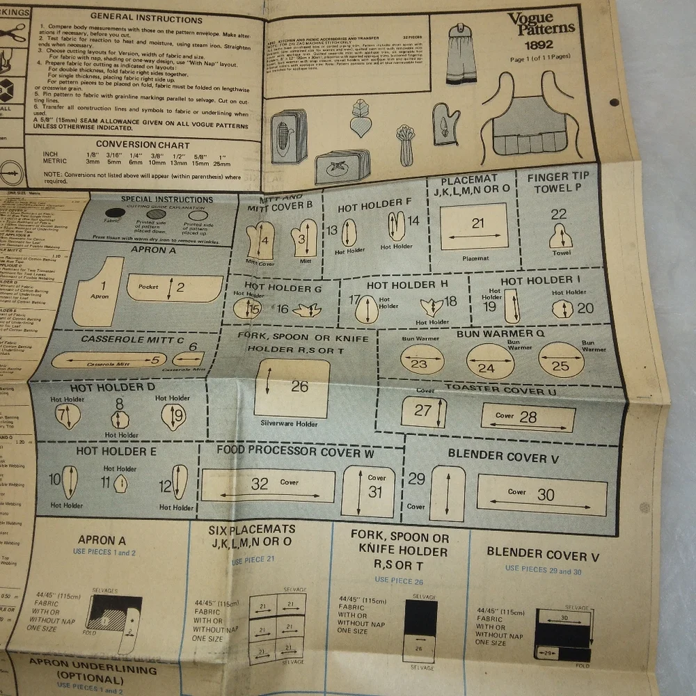 Vogue vintage sewing