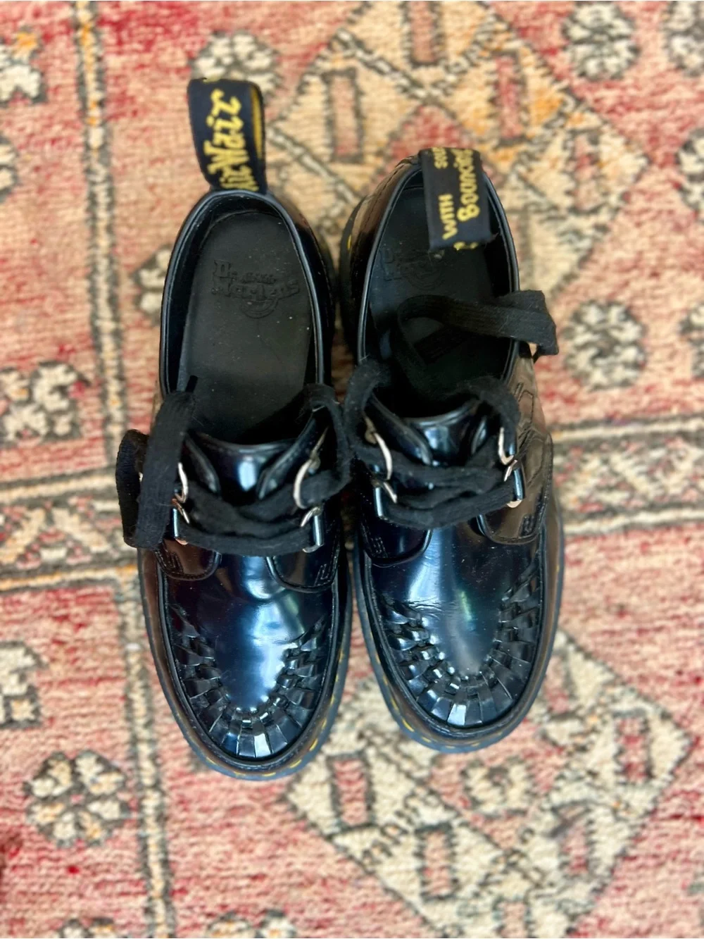 Dr. Martens black leather