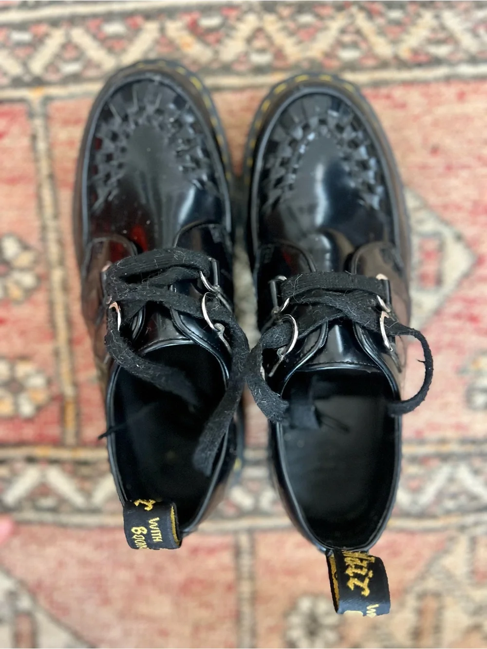 Dr. Martens black leather