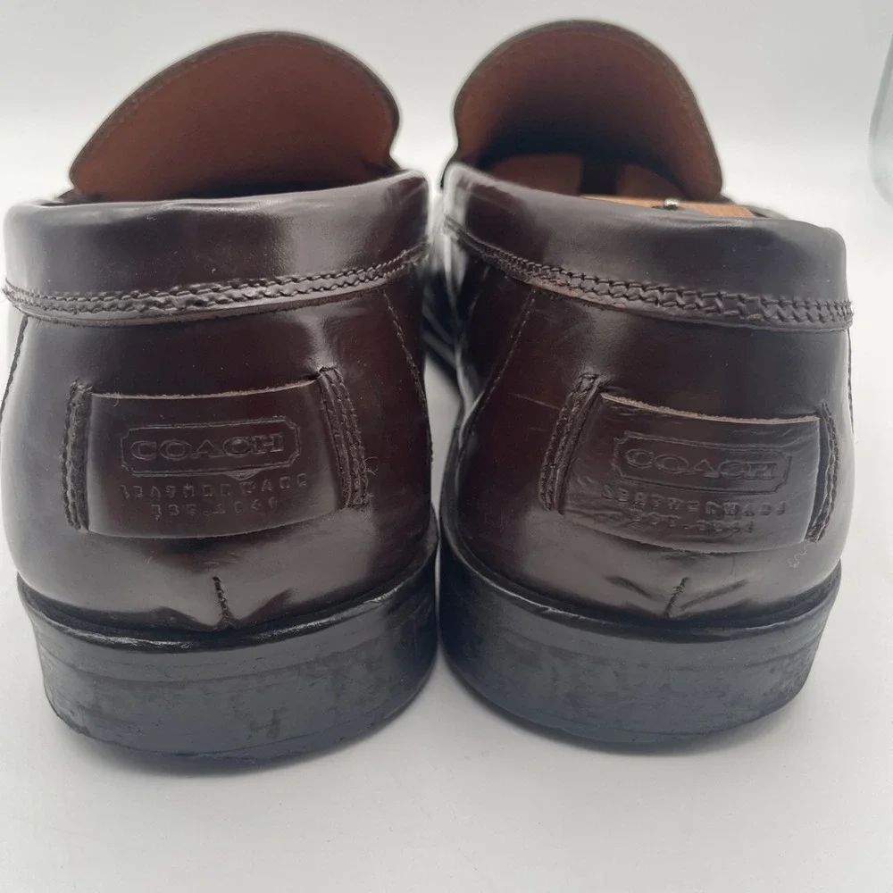 Coach men leather