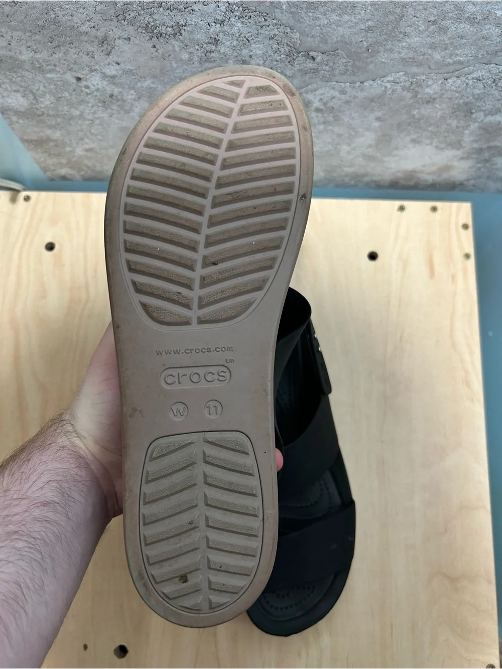 CROCS follow us