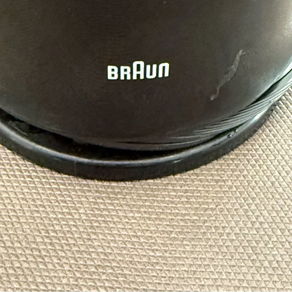 braun bean electric black