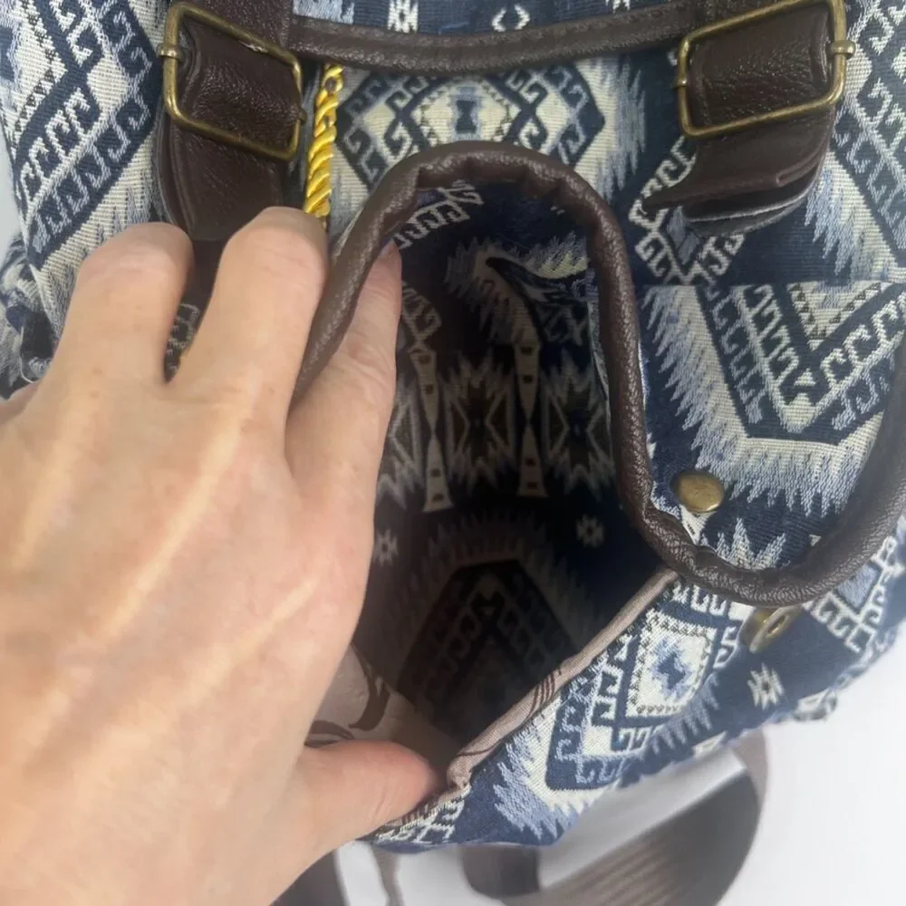 Source Unknown backpack aztec