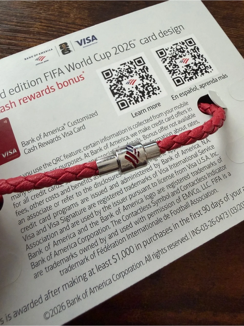 N/A red cord