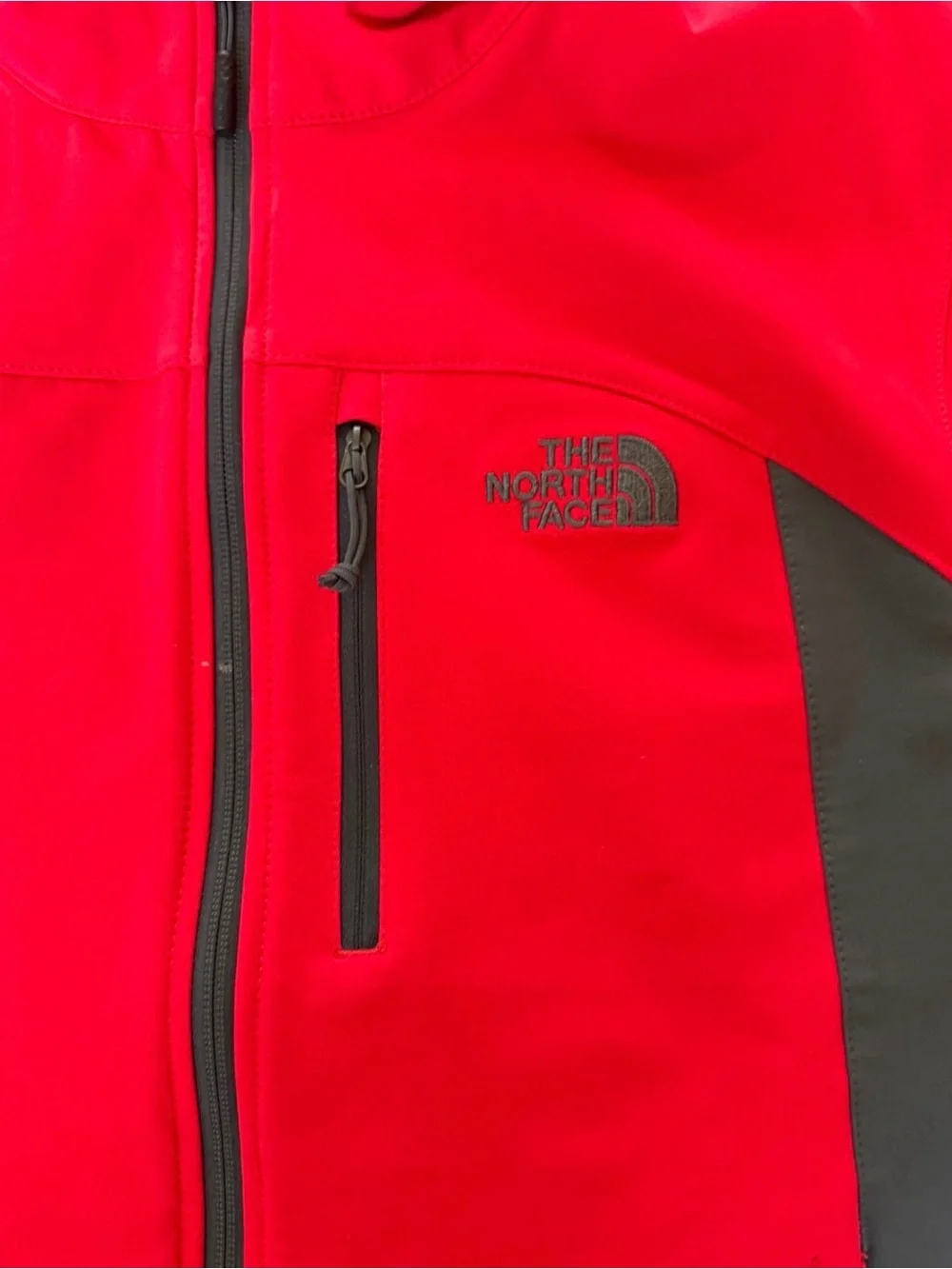 The North Face north worn