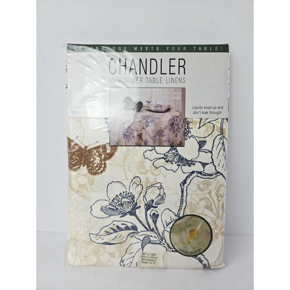 Chandler Microfiber‎ Tablecloth Cherry Blossom Rectangular 60x120