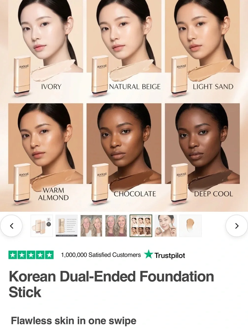 Hanae Korea flawless skin